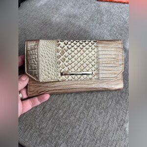 Brahmin Foldover Wallet